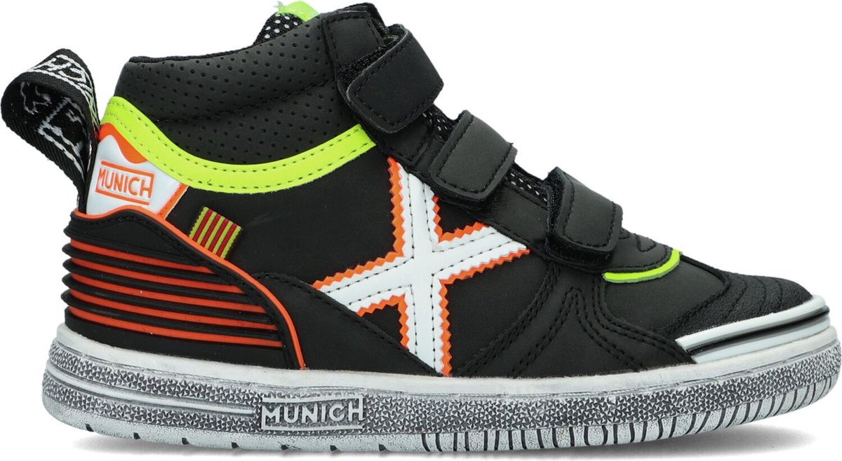 Munich G3 Boot Velcro Hoge sneakers - Jongens - Zwart - Maat 36