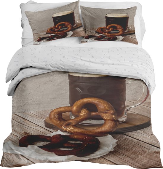 Odot Giraffe 3D beddengoedset, bedrukt, set met dekbedovertrek en Odot Giraffe 3D beddengoedset, bedrukt, set met dekbedovertrek en