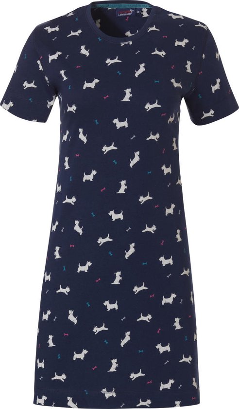 Dreamcovers jersey nachthemd lichtblauw