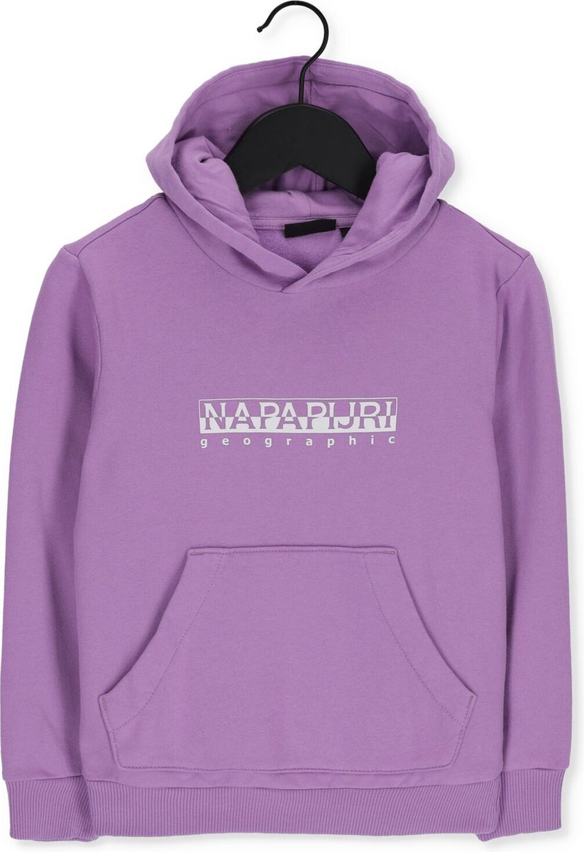 Napapijri K B box H 1 Truien Vesten Meisjes Sweater Hoodie Vest Lila Maat 140 bol