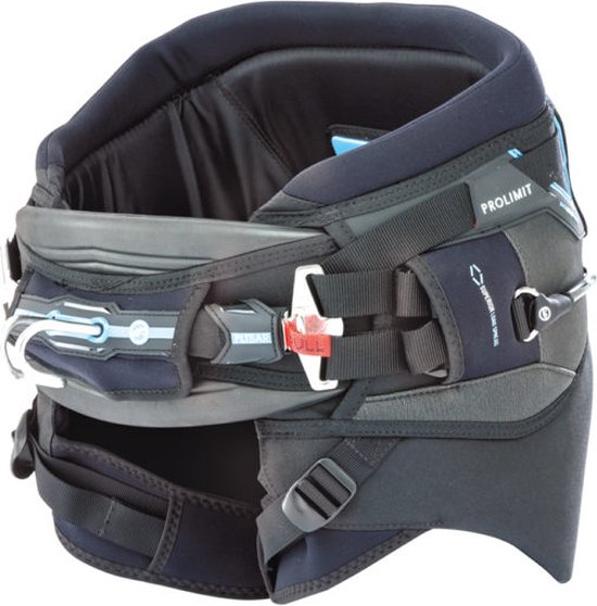 Prolimit Harness Kite Seat Pro Black / Alloy Blue XS Mannen