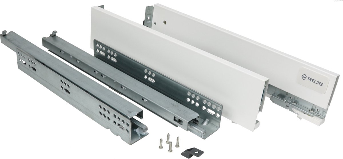 Strong Max Softclose, ladehoogte 89 mm Wit