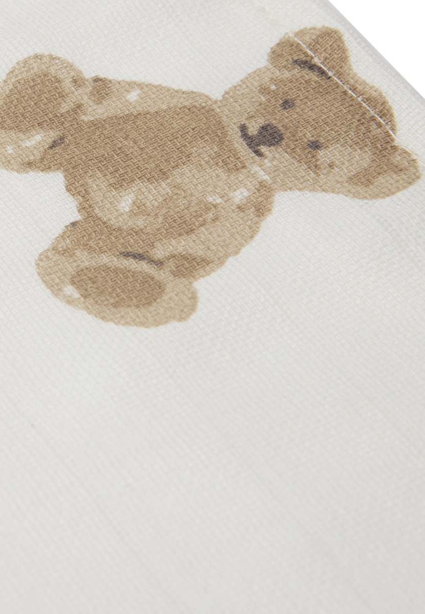 Jollein Monddoekje Hydrofiel Teddy Bear – 3 stuks - Afbeelding 2