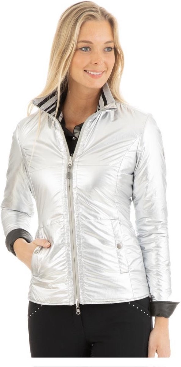 Reversible Jacket size XS Silver/Black - XS