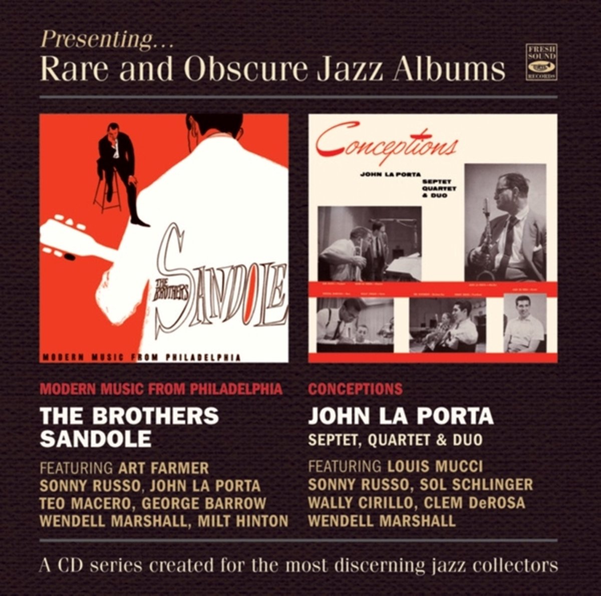 Brothers Sandole / John La Porta - Modern Music From Philadelphia / Conceptions (CD)
