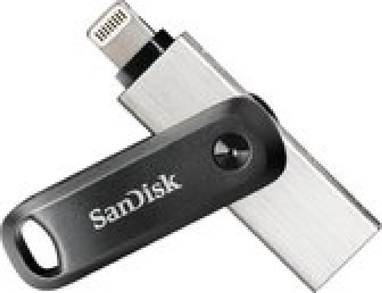 SanDisk iXpand Flash Drive Go Clé USB smartphone/tablette Zwart Argent 128  GB USB 3 2... | bol