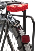 AXA Blueline Ebike â€“ Fiets Achterlicht - LED Fietsverlichting â€“ 6-12V - 50 mm - Rood