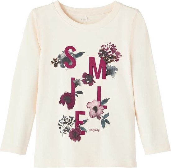 Name it T-shirt à manches longues pour Filles Vêtements pour enfants Oanna Crème au beurre - 92