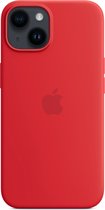 Apple Silicone Backcover MagSafe iPhone 14 hoesje - Rood