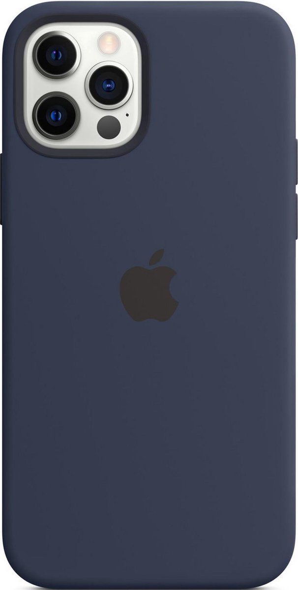 Apple - Siliconenhoesje - MagSafe - iPhone 12 / 12 Pro- Deep Navy