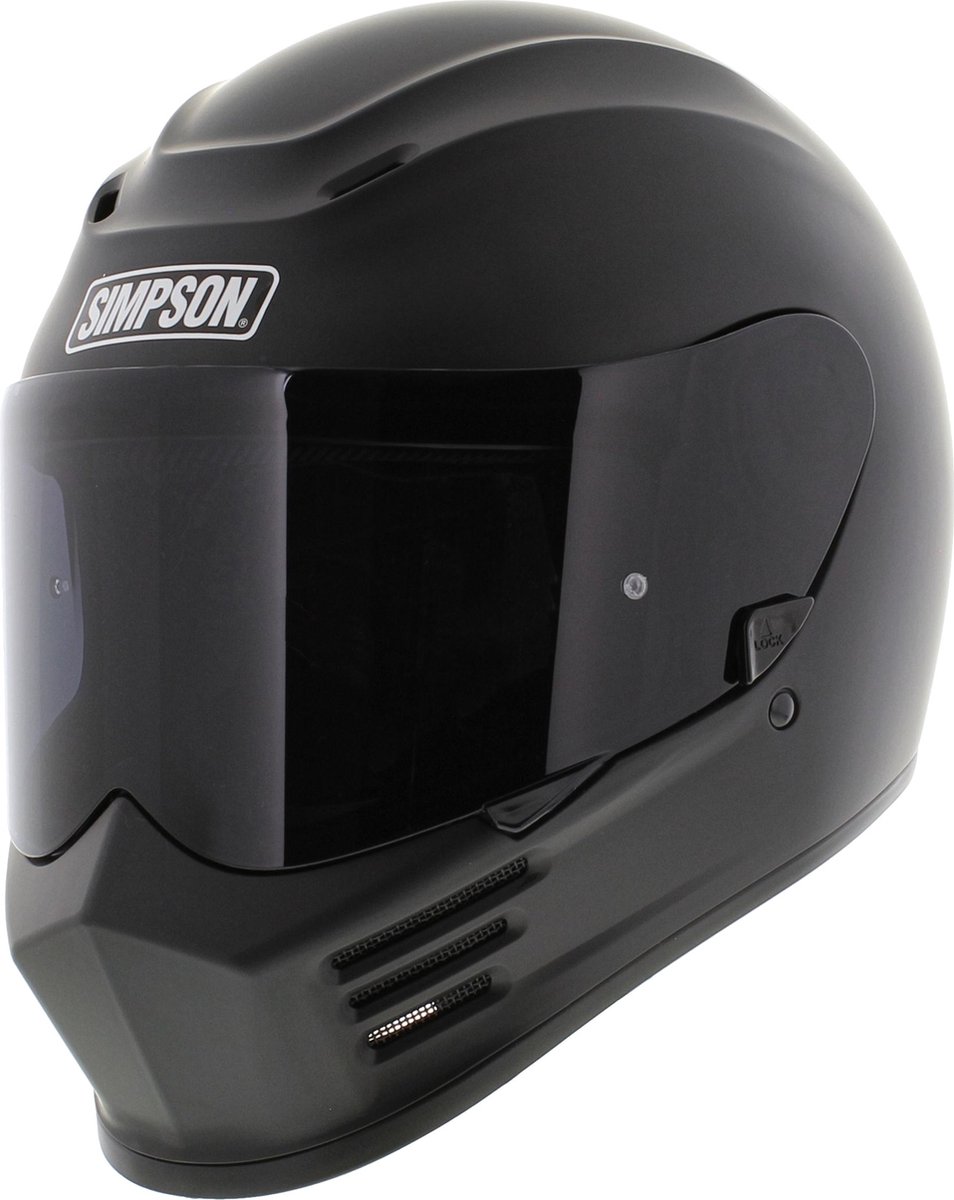 Simpson Speed Integraal helm mat zwart M 57-58 cm