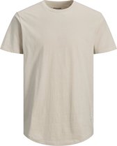 Jack & Jones O-hals shirt noa beige - XXL