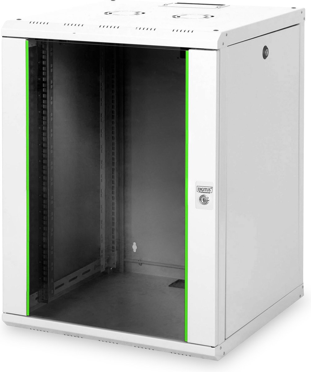 Digitus DN-19 16U-6/6 rack Wandrek Grijs