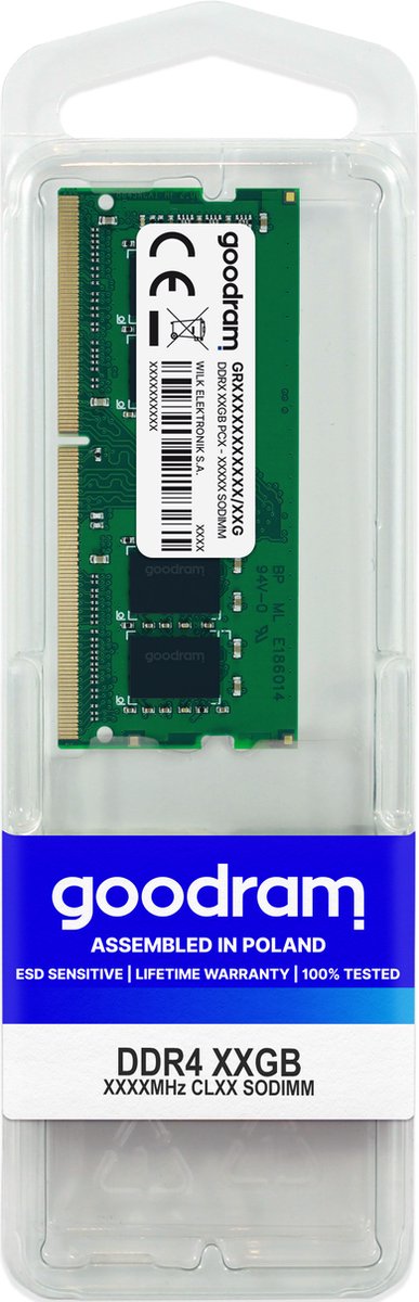 RAM Memory GoodRam GR3200S464L22S/16G DDR4 16 GB CL22