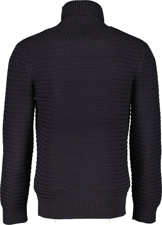 COOFANDY Herencoltrui Gebreide Coltrui Slim Fit Rolkraagtrui voor Heren Zachte Warme Winter Trui Klassieke Turtleneck Donkergrijs L