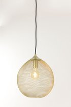 Light & Living Hanglamp Moroc - Goud - Ø30cm - Luxe - Hanglampen Eetkamer, Slaapkamer, Woonkamer