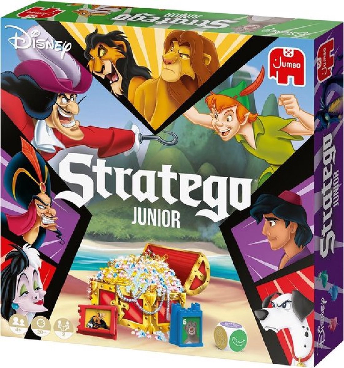Jumbo - Stratego Junior Disney - vanaf 4 jaar - 2 spelers — afbeelding 8