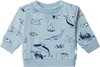 Noppies Boys Sweater Bergen long sleeve allover print Jongens T-shirt - Arona - Maat 86