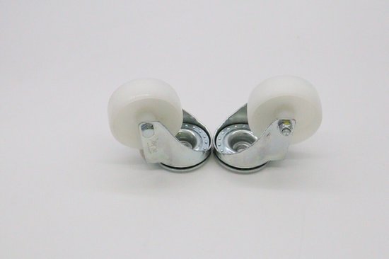 Wielen voor Werktafel Combisteamer - 2 met rem - 4.3 Inch / 11 cm — afbeelding 2