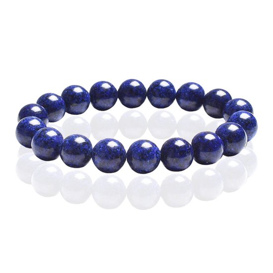Bracelet Natuursteen Memphis 10mm - Lapis Lazuli