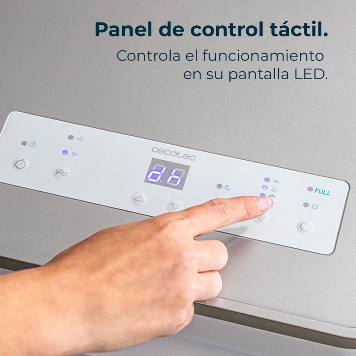 Afbeelding 2 van Cecotec 08173 mobiele airconditioner 65 dB 1010 W Grijs