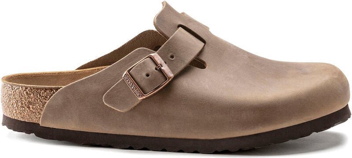 Birkenstock Boston BS heren slof – EU 7.5 UK Bruin
