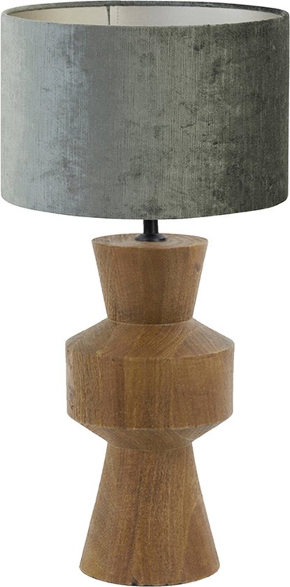 Light and Living tafellamp - hout - - SS102910