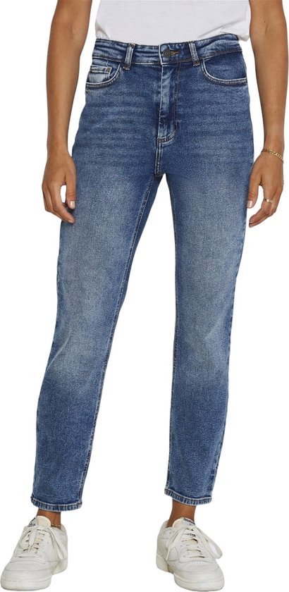 Noisy May Dames Jeans Broeken NMMON regular/straight Fit Blauw 32W / 34L Volwassenen