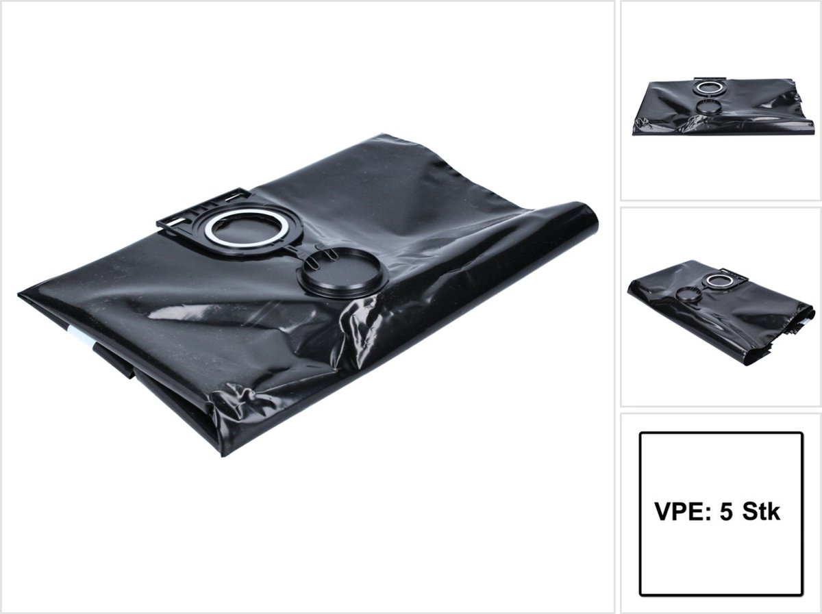 PE filterzakken | 25 L | 5 stuks