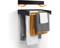 Wanddroogrek inklapbaar - wand droogrek