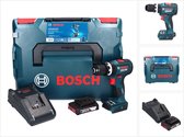 Bosch GSB 18V-90 C Profi-accuschroefboormachine 18 V 64 Nm borstelloos + 1x accu 2.0 Ah + lader + L-Boxx