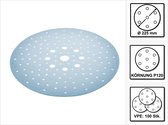 Festool STF D225/128 disque abrasif Granat P120 225 mm 100 pièces (4x 205657) pour ponceuse à col long PLANEX