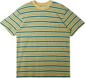 T-shirt Quiksilver Tube Stripe - Yellow