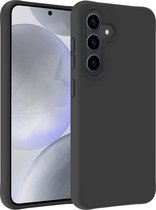 Hoesje Geschikt voor Samsung S24 Plus Hoesje Siliconen Case Hoes - Hoes Geschikt voor Samsung Galaxy S24 Plus Hoes Cover Case - Zwart