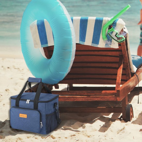 NOVOsun® Koeltas - Geïsoleerde Picknicktas - Verstelbare Schouderband - 4 laags - 15 Liter van NOVOsun — afbeelding 2