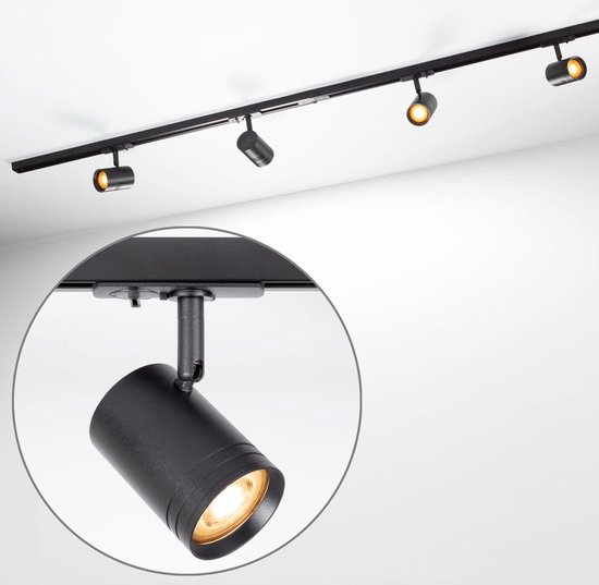 Led Railsysteem LumenXL Jamie - Moderne Spot railsysteem verlichting, railverlichting ...