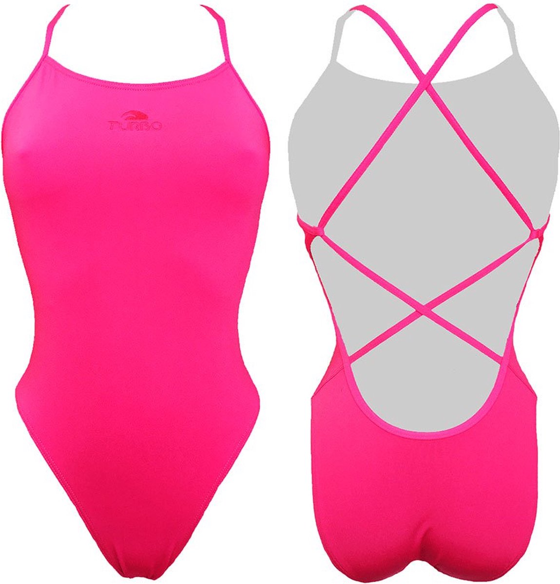 Turbo Patron Sirene Zwemkleding Roze 3XL Vrouw Pink