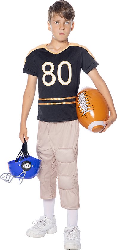 FUNIDELIA American Football Speler Kostuum voor Jongens - 107 - 113 cm