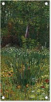 Tuinposter Asnières - Vincent van Gogh - 30x60 cm - Tuindoek - Buitenposter