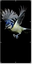 Affiche clôture Vogel - Ressorts - Portrait - 100x200 cm - Toile de jardin