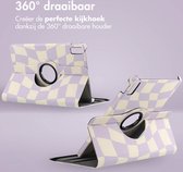 iMoshion Tablet Hoes Geschikt voor Lenovo Tab M10 5G - iMoshion 360° Draaibare Design Bookcase 2.0 - Meerkleurig /Dancing Cubes