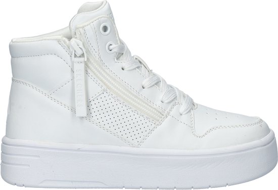 Baskets Skechers Court High pour filles - Wit - Taille 35