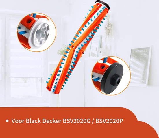 HUAREW 4 stuks BSV2020 filter voor Black Decker BSVF1 BSV2020G BSV2020P BSV2020WAPB Powerseries Extreme draadloze stick stofzuiger reserveonderdeel N665227