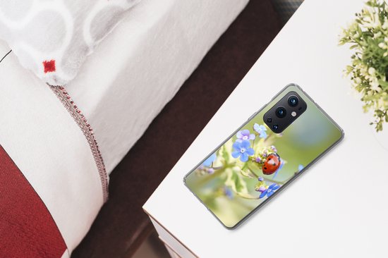 OnePlus 9 Pro - Coccinelle - Bloem - Printemps - Siliconen