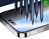Beschermende glazen screenprotector Geschikt voor iPhone 15 Plus curve glass