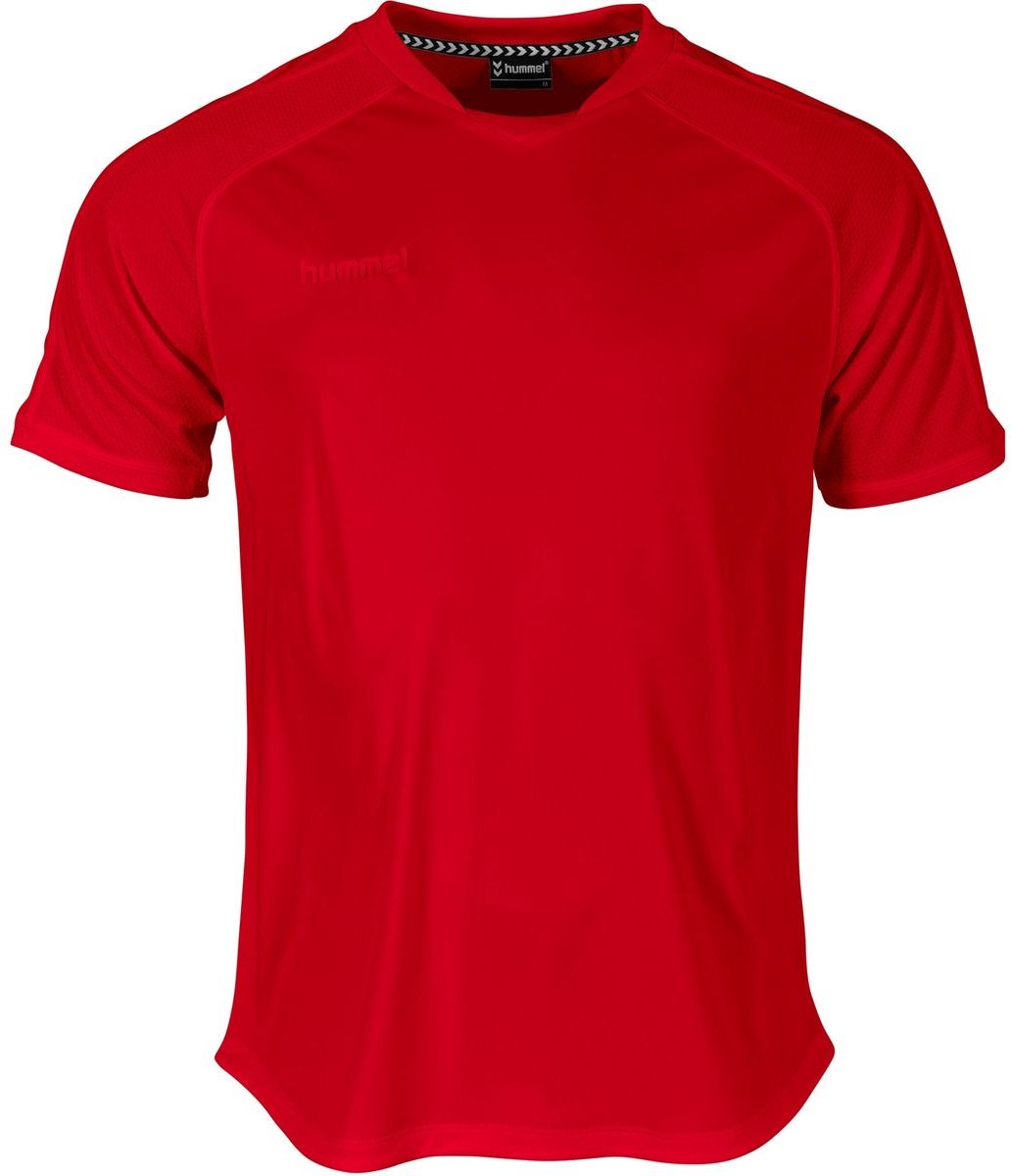 Hummel Tulsa T-Shirt Kinderen - Rood | Maat: 164