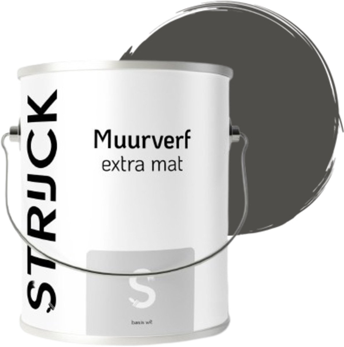 STRIJCK Muurverf Extramat - Turf - 062N-5 - 2.5 liter