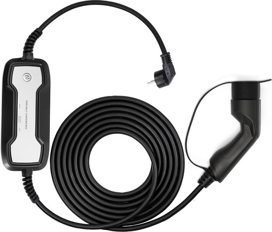 Besen Mobiele Lader Type 2 naar Schuko - 10 Meter