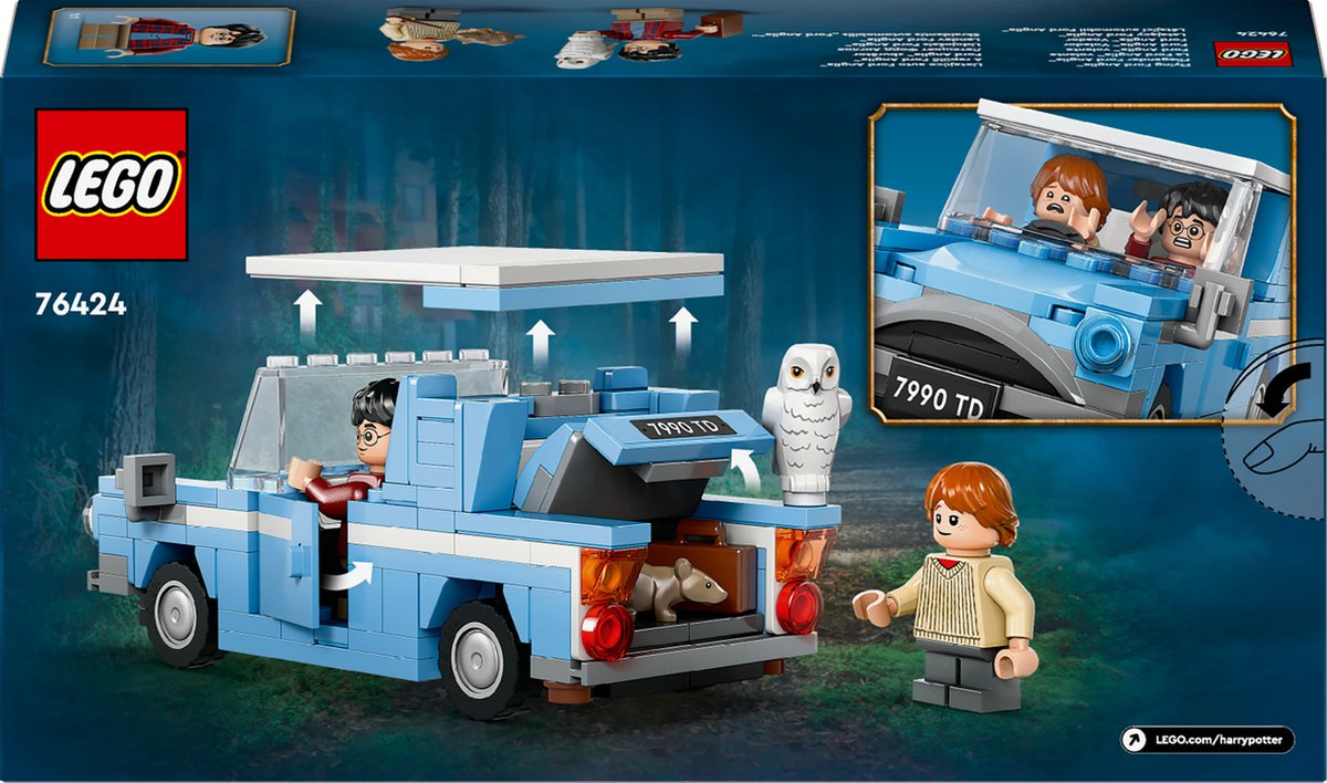 LEGO Harry Potter Vliegende Ford Anglia™ - 76424 — afbeelding 6