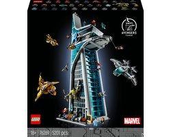 foto van LEGO Marvel Avengers toren - 76269